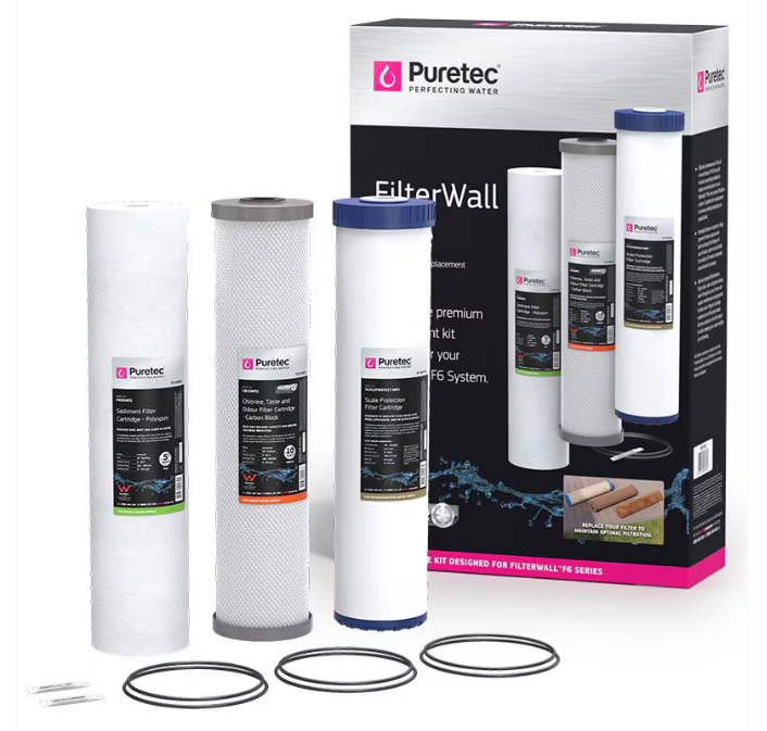 Puretec FR-F6 Factory Service Kit (Suits Filter Wall F6) Supplied & Installed