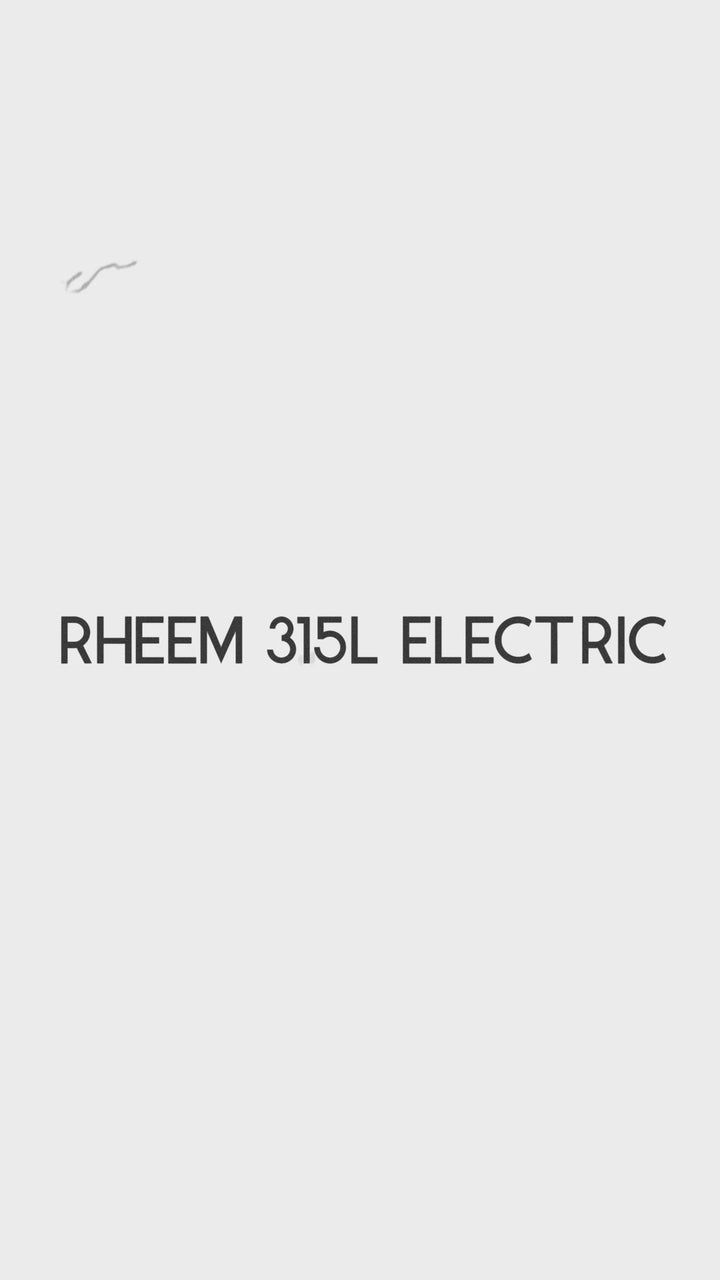 Rheem 315L  Electric Hot Water System | Supply+Install | LIFETIME WARRANTY