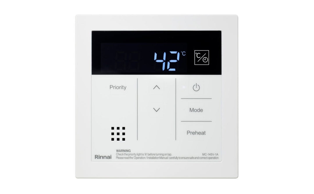 Rinnai Deluxe Kitchen Controller | LIFETIME WARRANTY | Installed - 