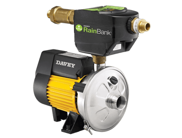 Davey Rainbank KRB2 46L/min Pressure Pump + Mains Backup + Controller Supplied & Installed - Plumbing - Pump